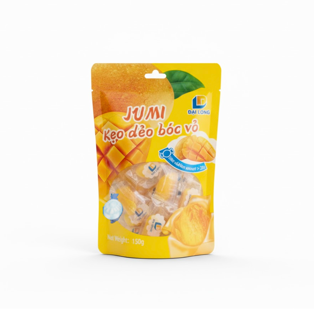 Peel Mango Jelly Candy_ JUMI Kẹo dẻo bóc vỏ (150g)