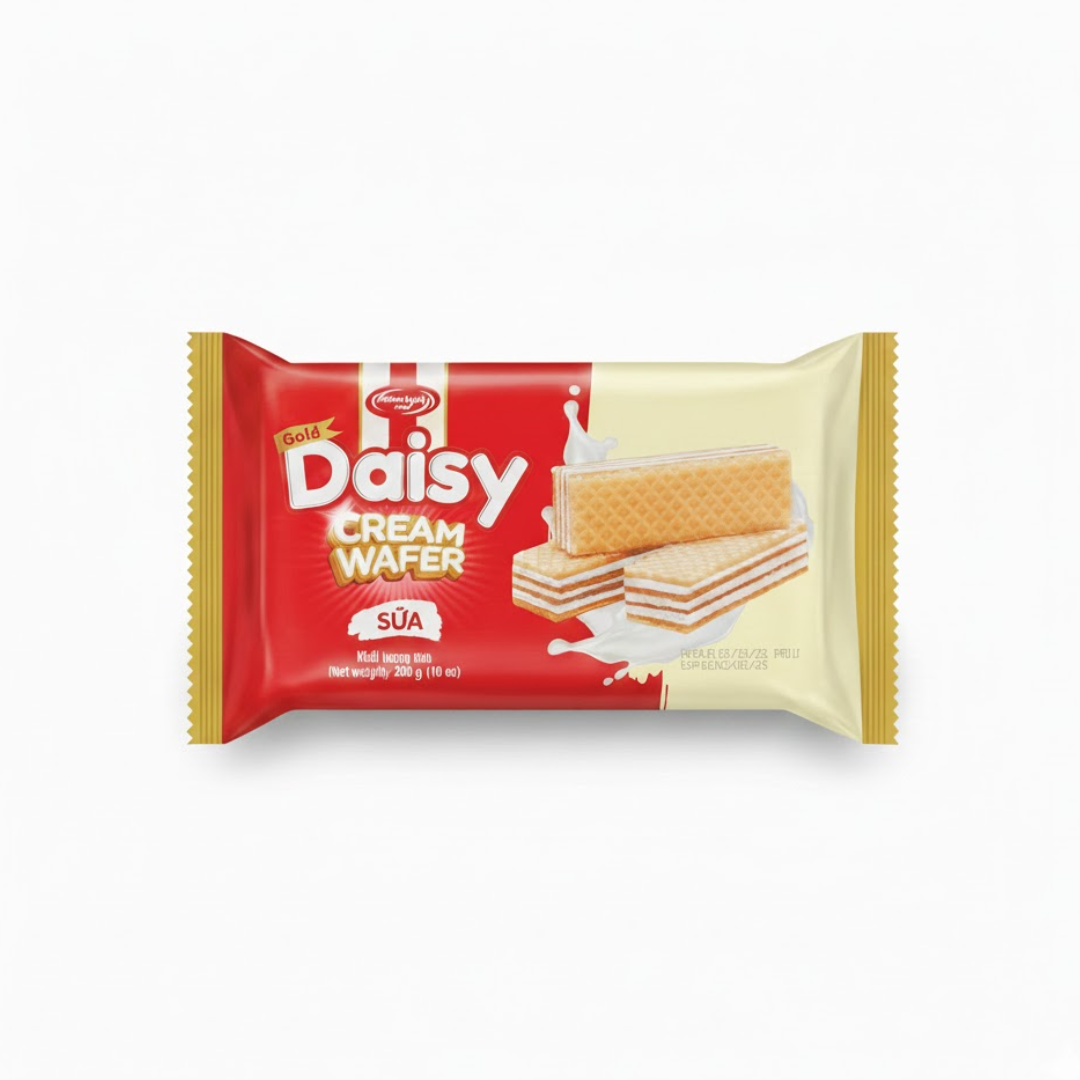 Gold Daisy Cream Wafer Red (285g)