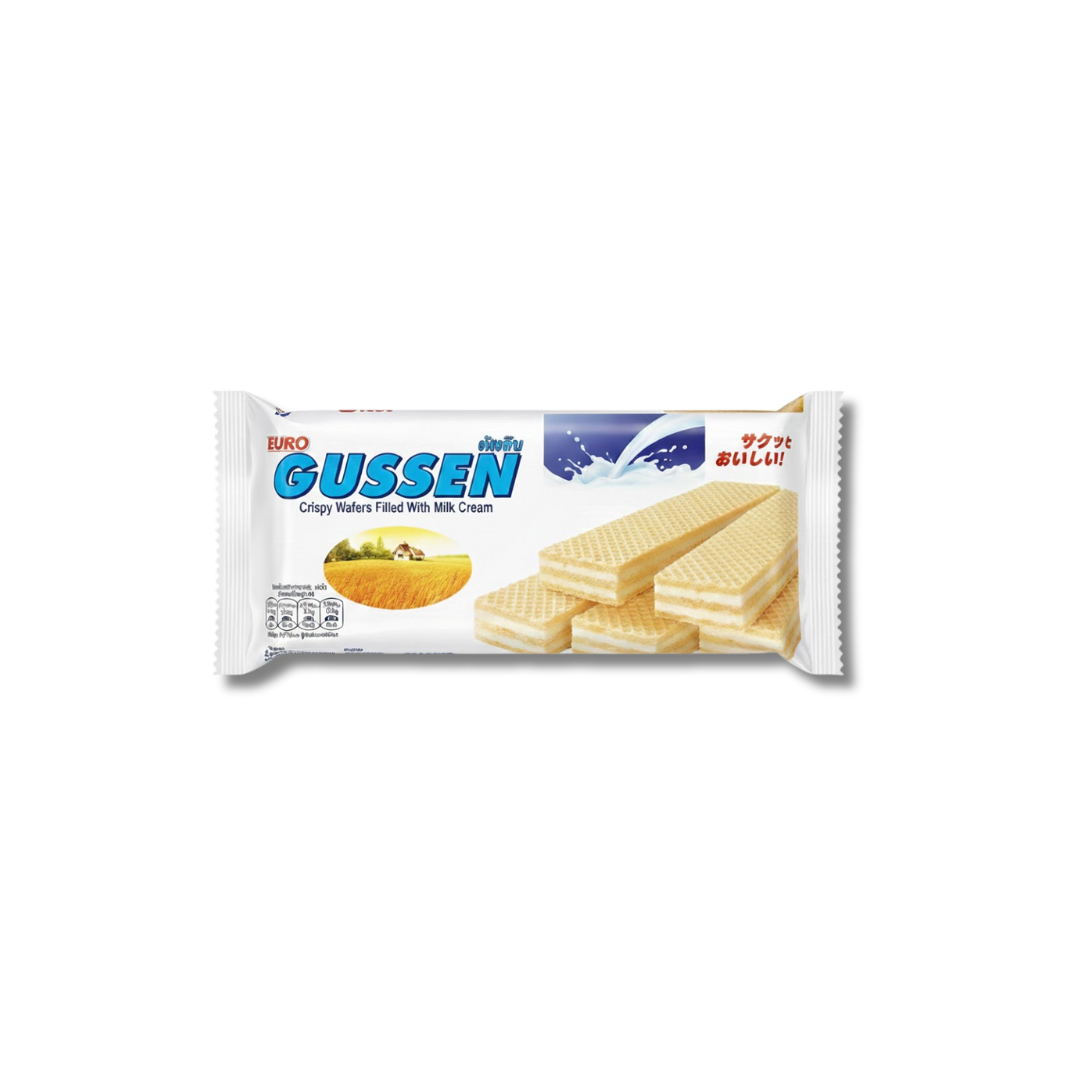Euro Gussen Crispy Wafers With Milk Cream 1pc