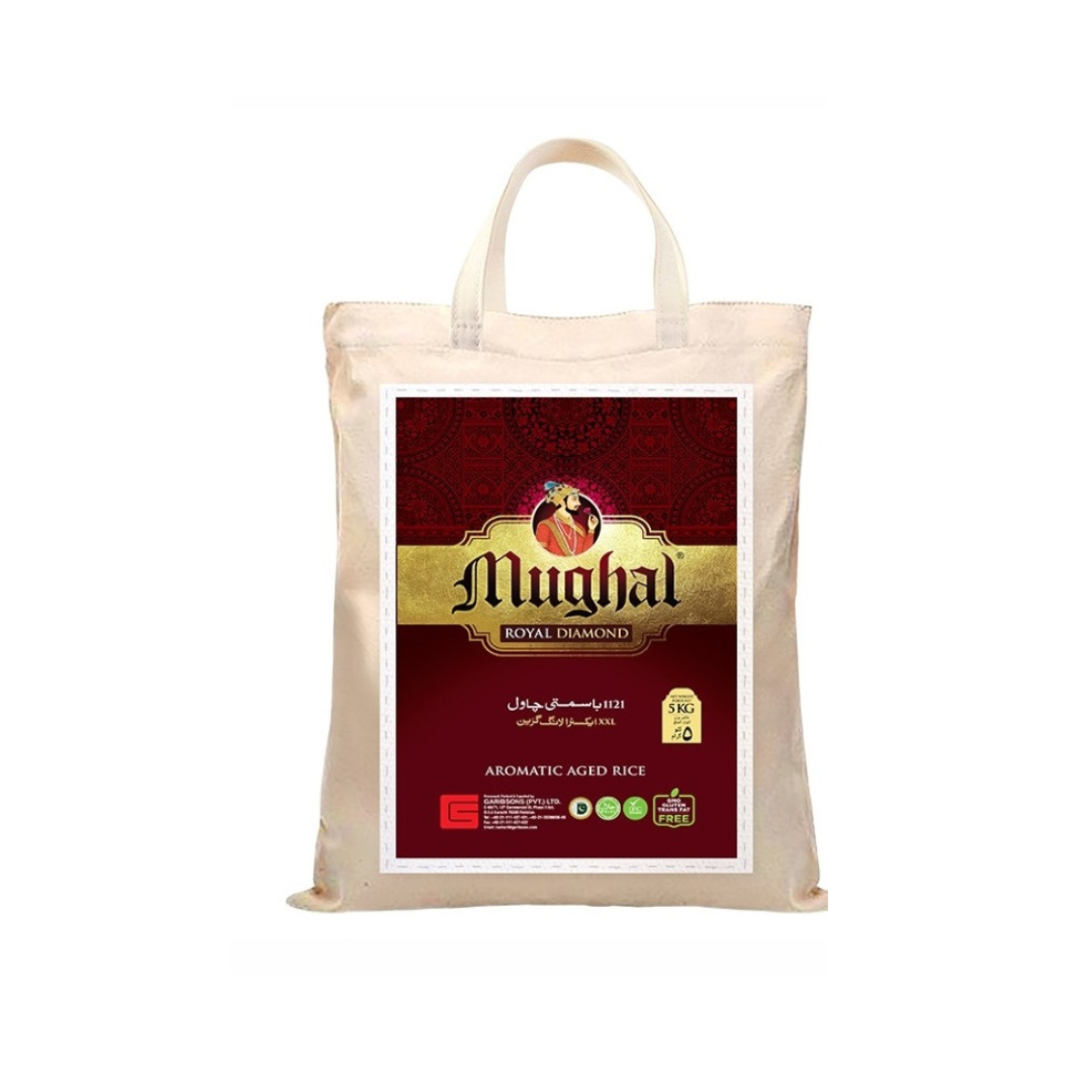 Mughal Royal Diamond  Basmati Rice, 5kg