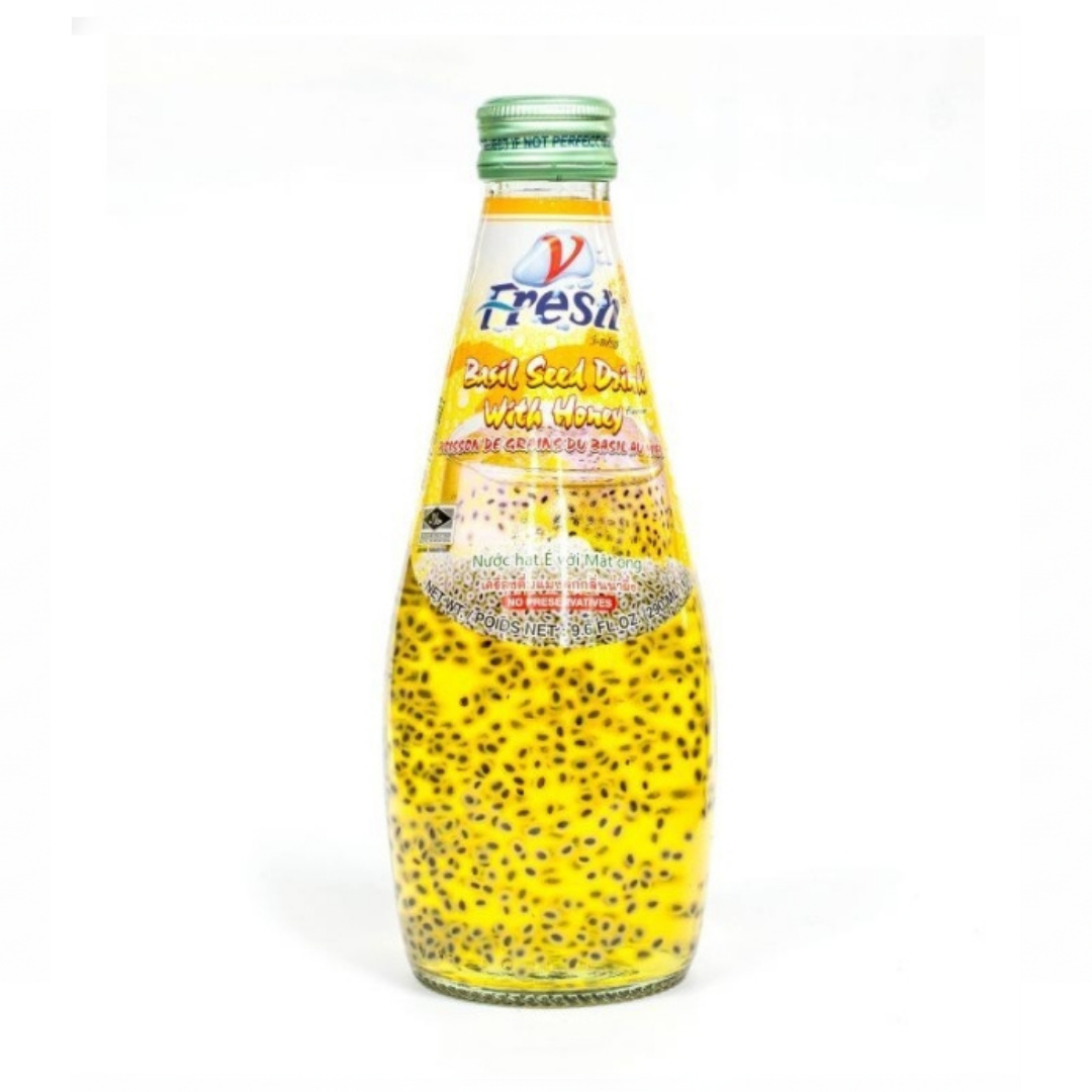 Basil Seed Drink with Honey V fresh 290ml / バジルシードドリンク はちみつ