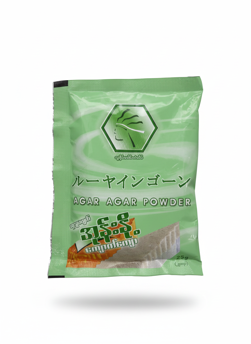 Agar Agarအုန့်နို့ကျောက်ကျောမှုန့် 25g