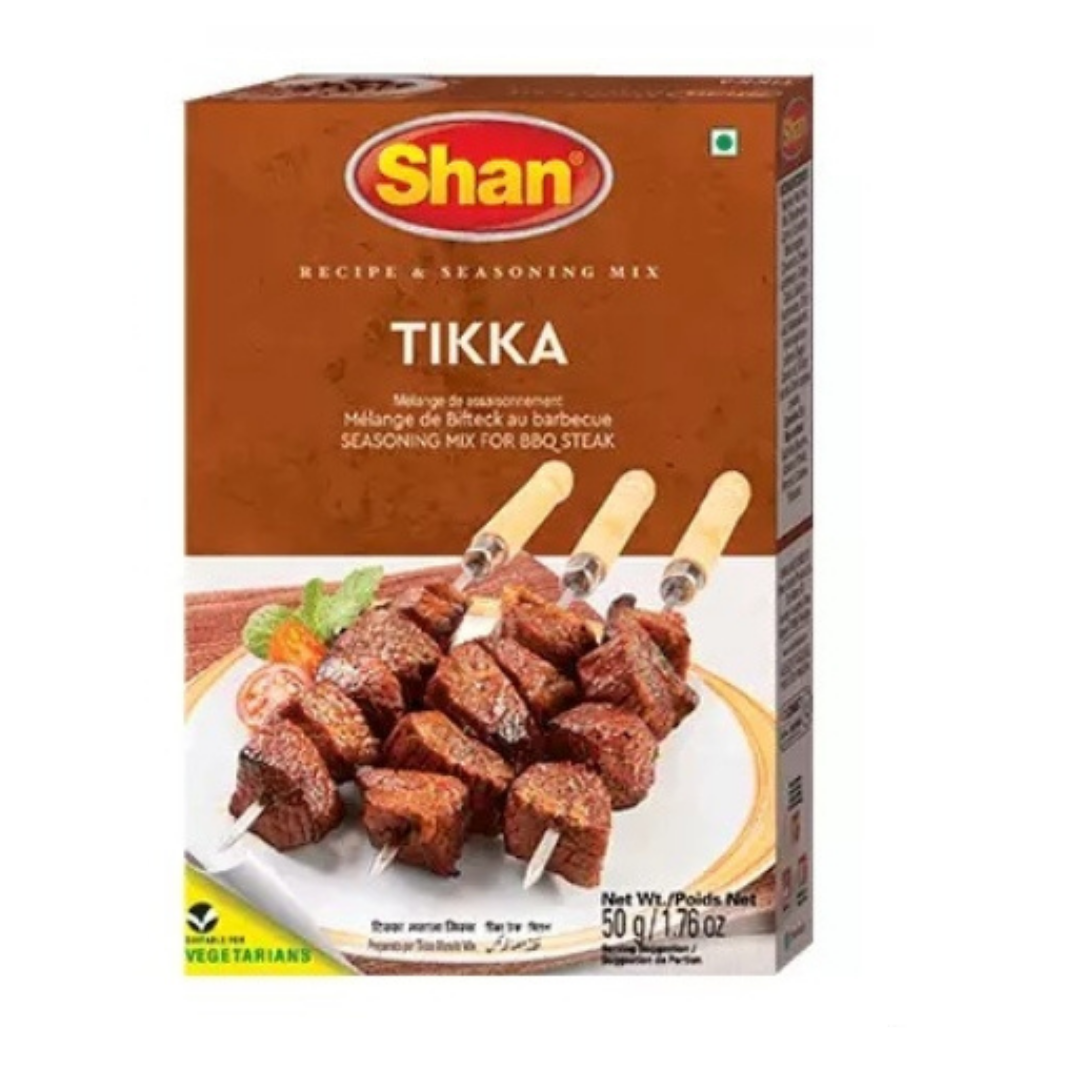 Shan Tikka Boti BBQ Masala Mix 50g, 1 Pack（ティッカマサラ）