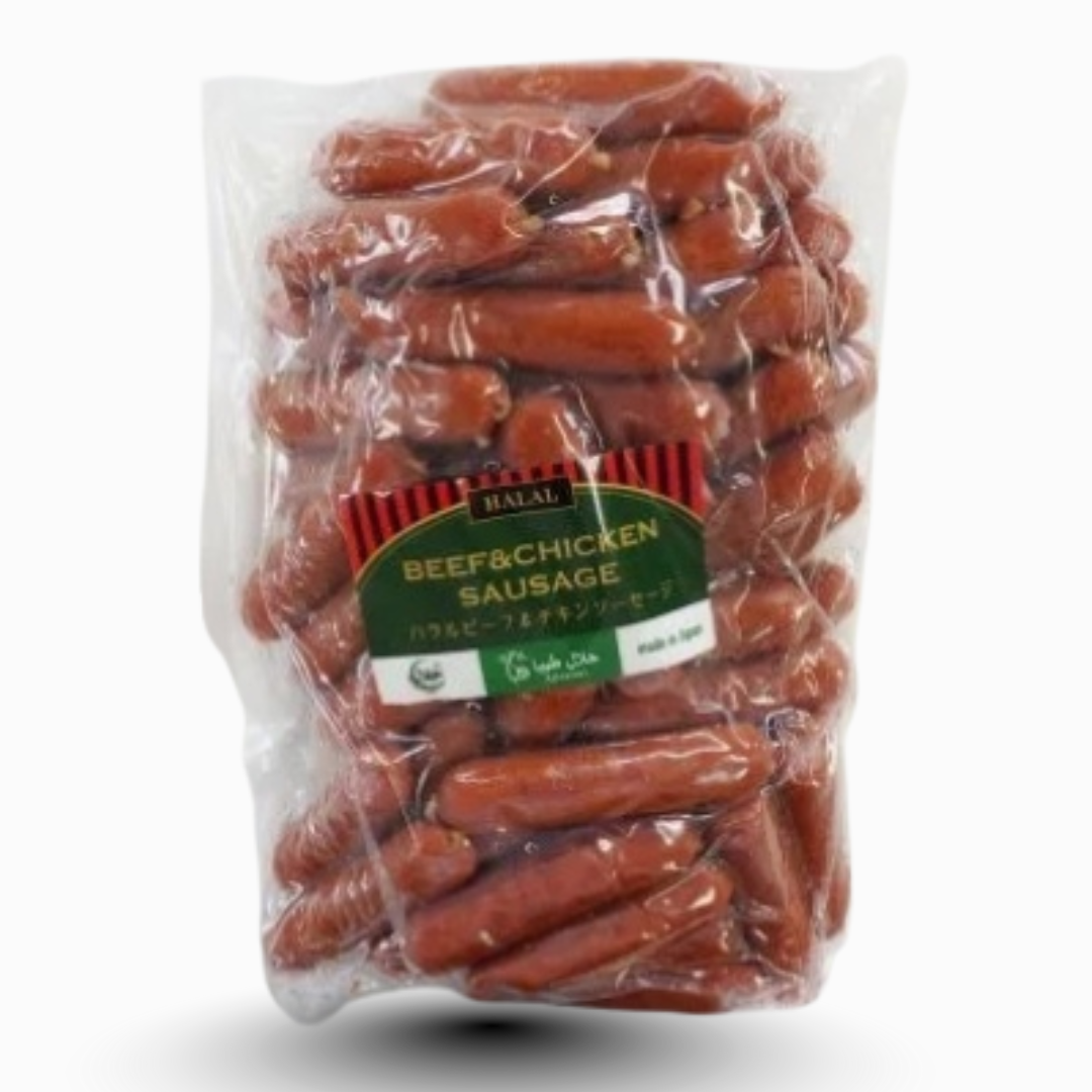 Halal Beef & Chicken Sausage 1Kg (Domestic)（ビーフ＆チキンソーセージ）