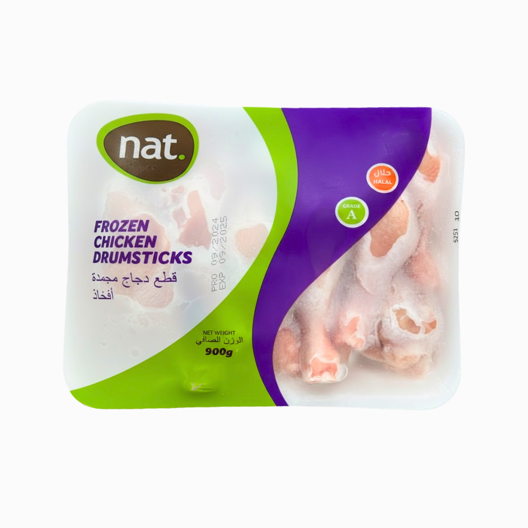 Nat Frozen chicken Drumsticks (900g)