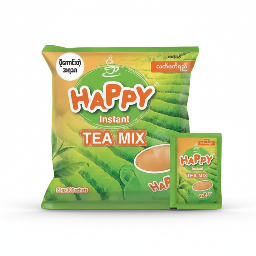 Happy Instant Tea Mix 660g(30 Sachets)