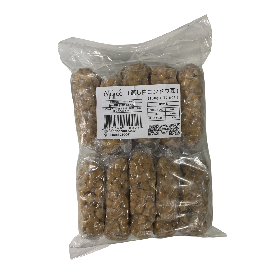 ပဲပြုတ် ( Fresh Mart ) Burmese Boiled Beans Per Pack ( 100g x 10pcs ) 1kg