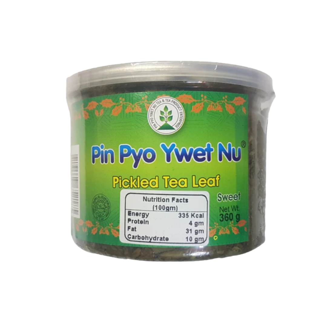 Pin Pyo Ywet Nu - Pickled Tea (Moe Goke) (Sweet) (360 GM)