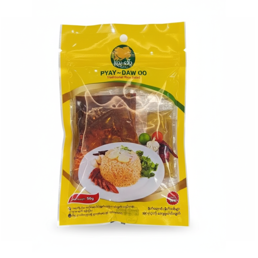 PYAY DAW OO Traditional Rice Salad ( Htamin thoke )