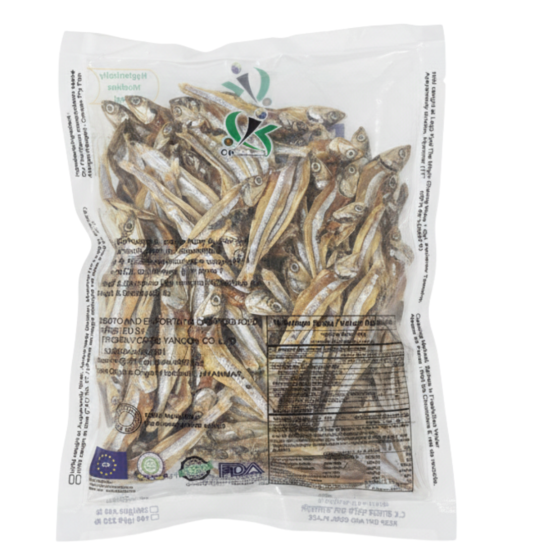 Myanmar ငါးနီတူခြောက် Dry Fish Kaski Sutki 200g /カスキドライ魚