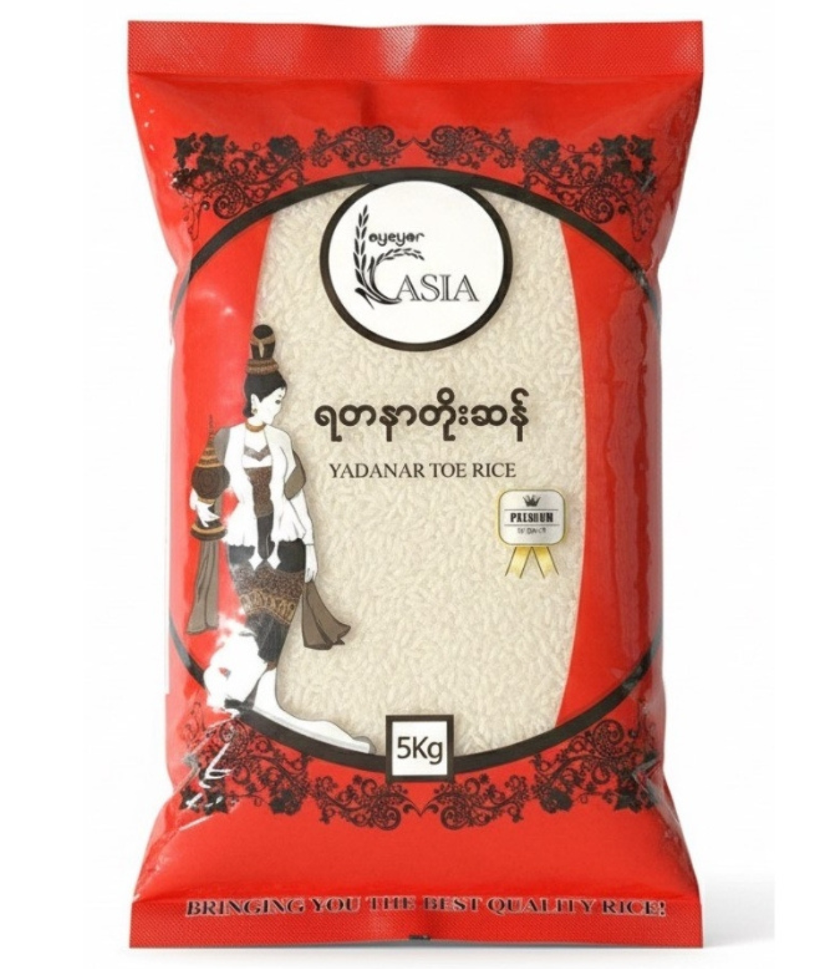 ASIA Yadanar Toe Rice ရတနာတိုးဆန် 5kg