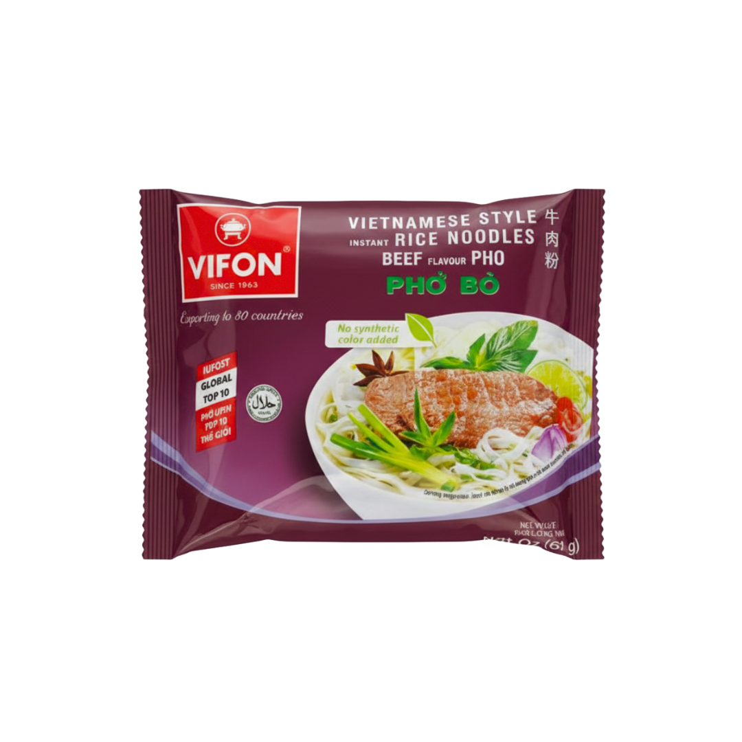 Vifon Beef Flavor Instant Rice Noodles